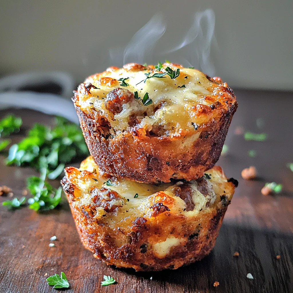 Keto Sausage Muffins