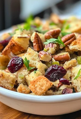 Keto Savory Cranberry Pecan Stuffing