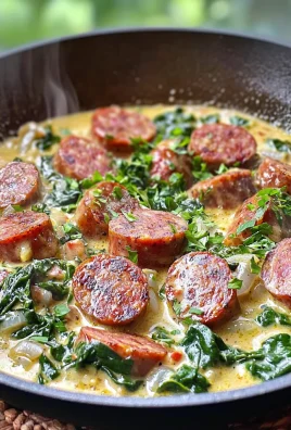 Keto Tuscan Sausage Skillet