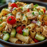 Lemon Chicken Pasta Salad