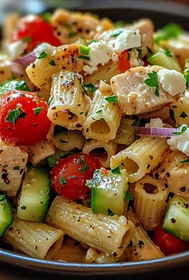 Lemon Chicken Pasta Salad
