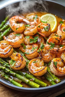 Lemon Garlic Shrimp and Asparagus (20-Minutes)