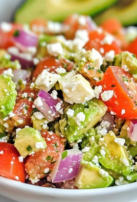 Low-Carb Avocado Feta Salsa