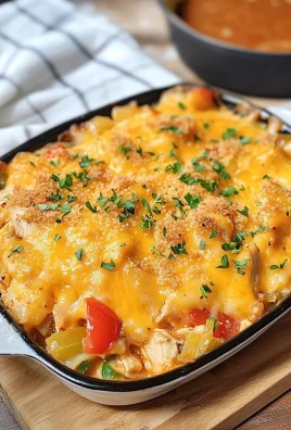 Low-Carb BBQ Chicken Casserole