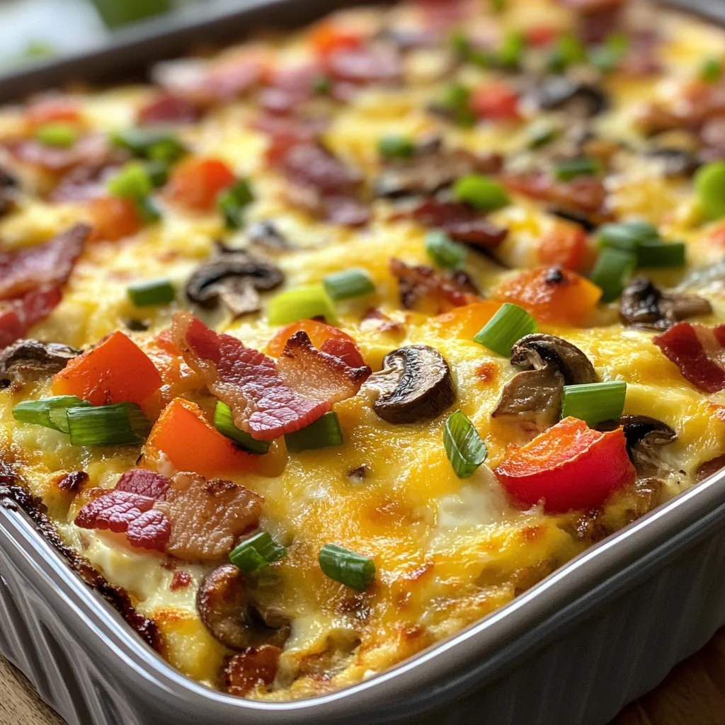 Low-Carb Cottage Cheese Egg Bake image 2