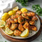 Make Flavorful Air Fryer Lemon Chicken Bites in Just 10 Minutes!