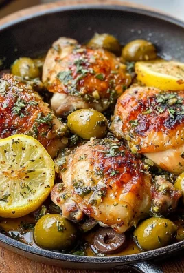 Mediterranean Chicken with Lemons and Olives