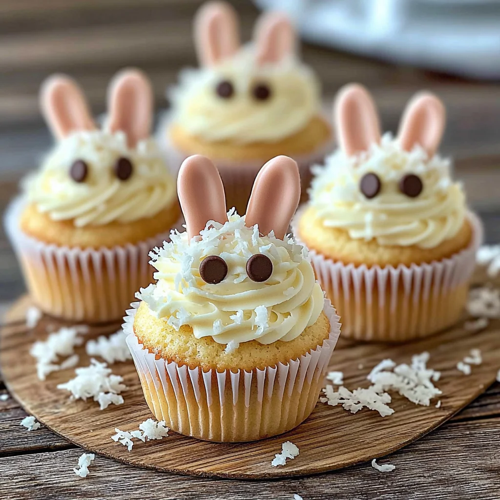 Mini Bunny Cupcakes