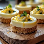 Mini Lemon Cheesecakes