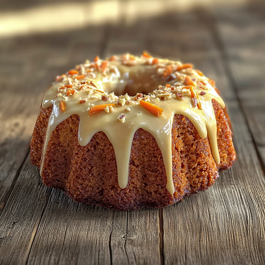 Moist Carrot Bundt Cake