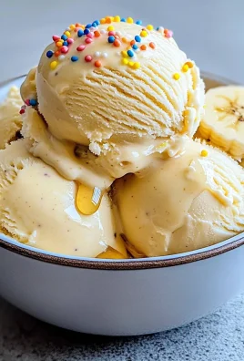 No Churn Banana Ice Cream