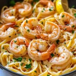 One-Pan Lemon Garlic Shrimp Pasta