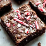 Peppermint Mocha Brownies