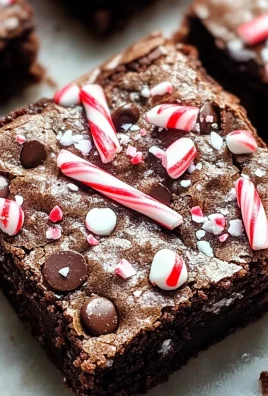 Peppermint Mocha Brownies