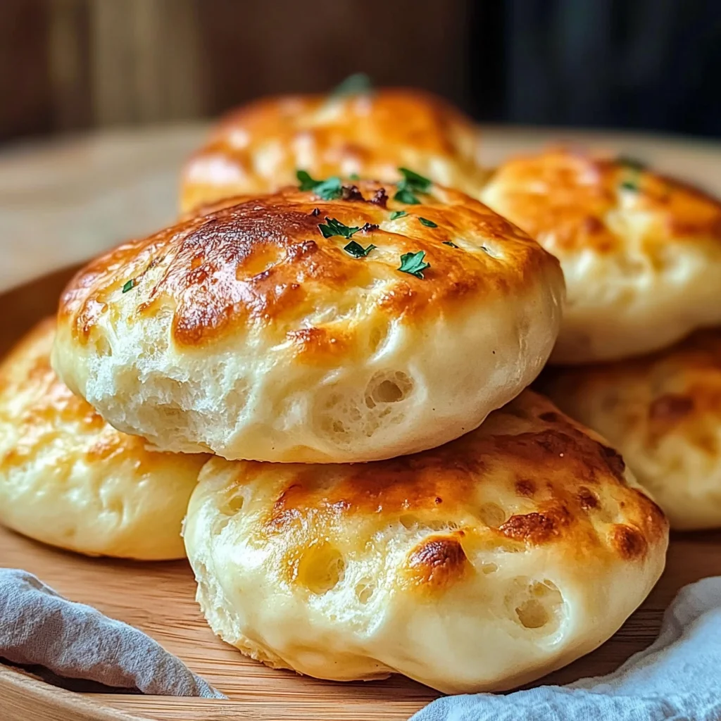 Quick Cottage Cheese Buns