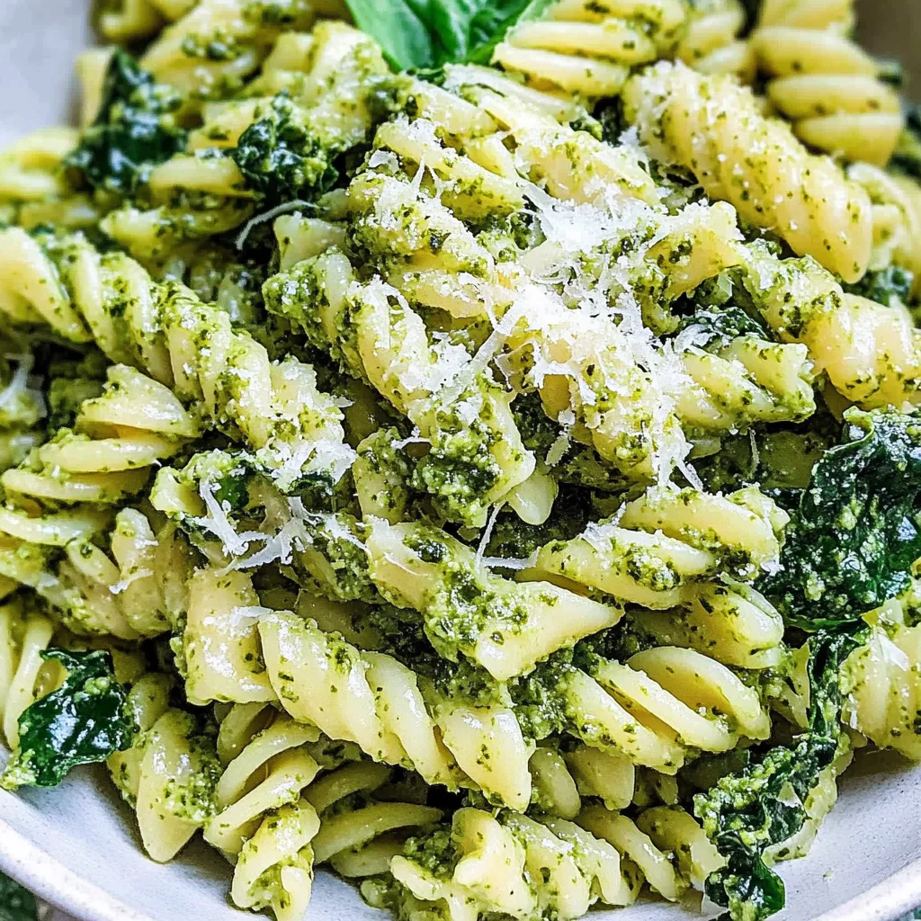 Simple Pesto Pasta