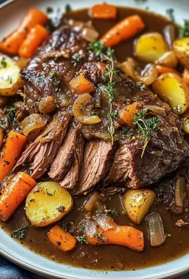Slow Cooker Pot Roast with Vegetables