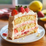 Strawberry Lemonade Cake