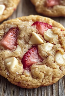 Strawberry White Chocolate Cookies