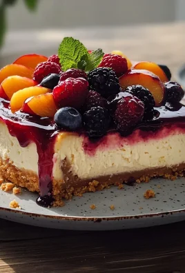 Summer Berry and Peach Cheesecake: A Refreshing Delight for Every Occasion