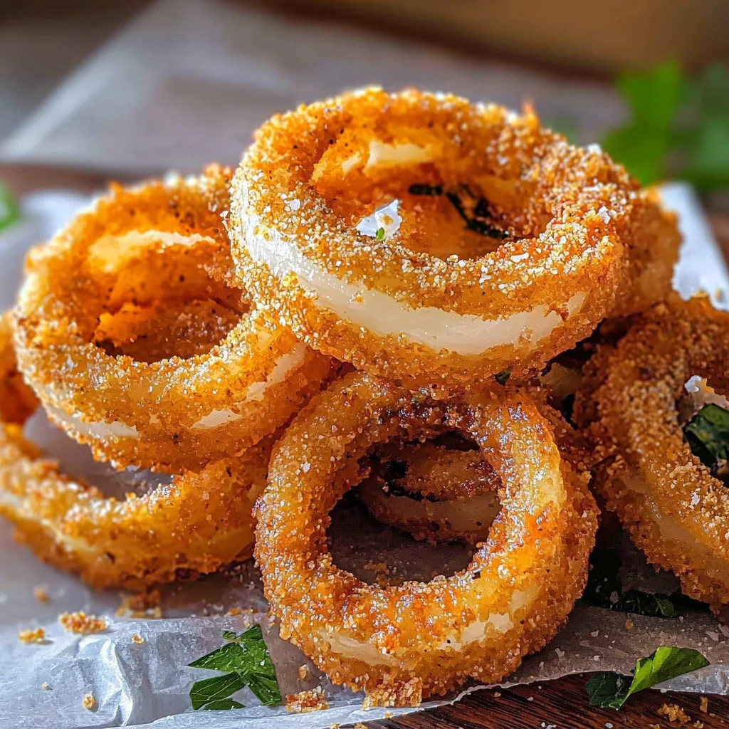 Viral High-Protein Keto Onion Rings Hack (No Breadcrumbs, No Frying!)