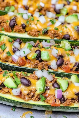 Zucchini Taco Boats