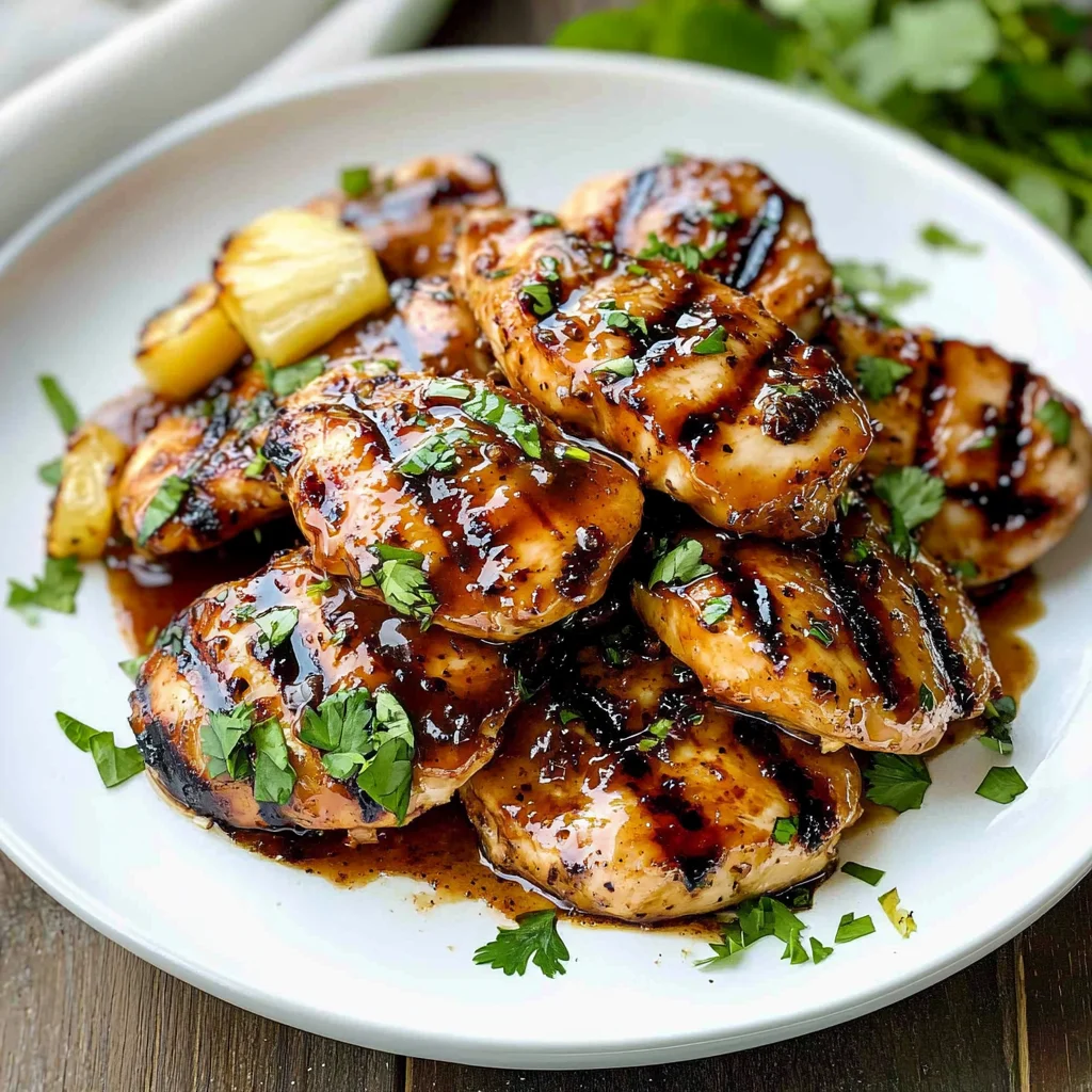 brown sugar pineapple chicken
