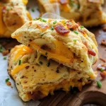 Air Fryer Apple Cheddar Bacon Scones