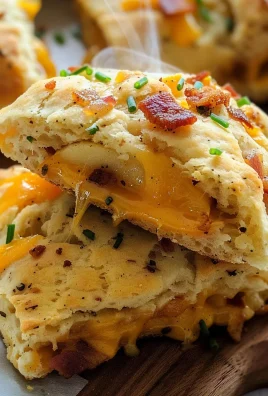 Air Fryer Apple Cheddar Bacon Scones