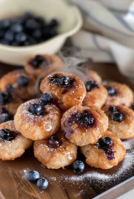 Baked Blueberry Fritter Bites