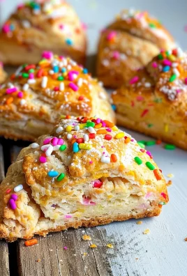 Birthday Cake Scones