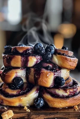 Blueberry Cinnamon Rolls