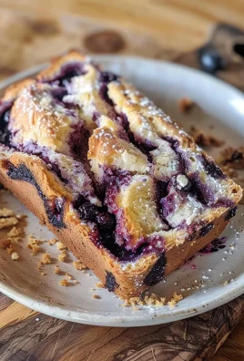 Blueberry Cream Cheese Bread