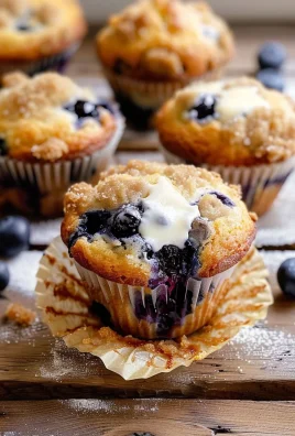Blueberry Cream Cheese Muffins