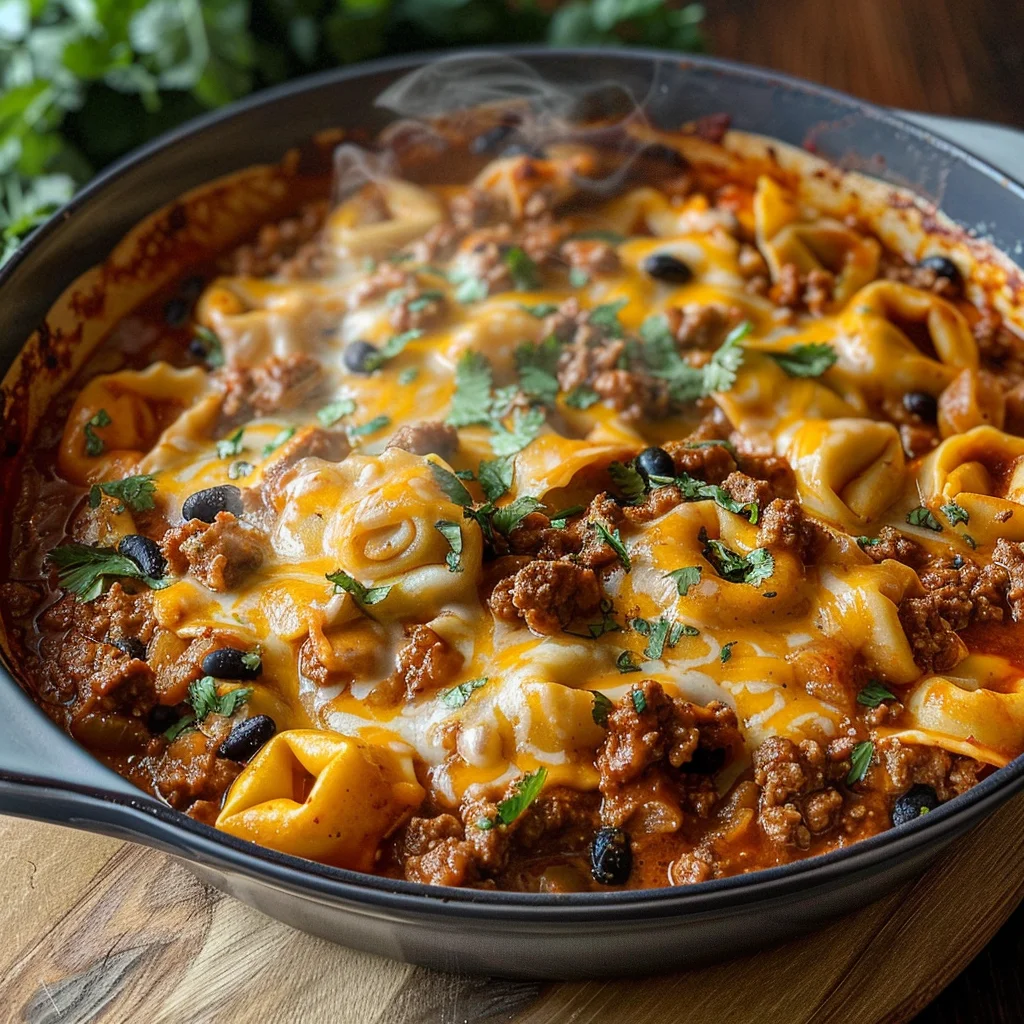 Cheesy Beef Enchiladas Tortellini: A Delicious Twist on Classic Comfort Food