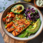 Chili Lime Salmon Bowls