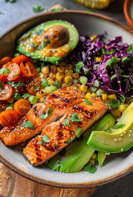 Chili Lime Salmon Bowls