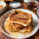 Churro Stuffed French Toast with Cinnamon Sugar