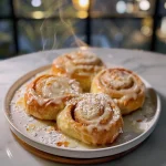 Coconut Cream Cinnamon Rolls