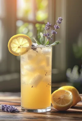 Coconut Lavender Lemonade Mocktail