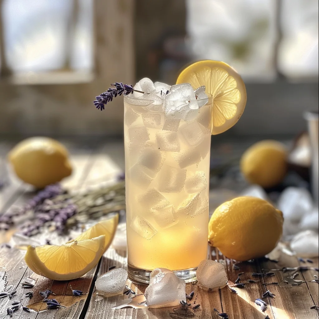 Coconut Lavender Lemonade Mocktail image 4