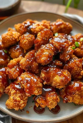Delicious Baked Honey BBQ Popcorn Chicken Recipe