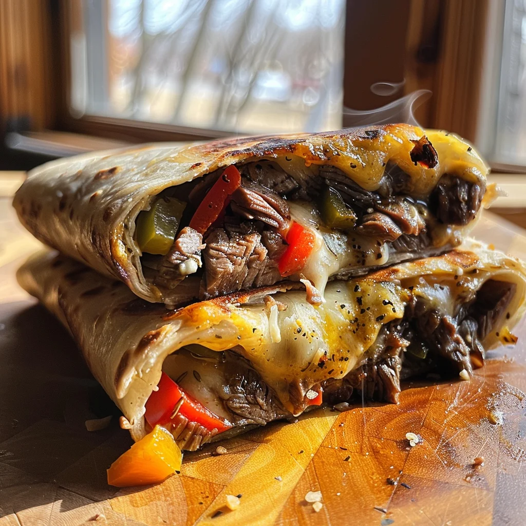 Delicious Keto Philly Cheesesteak Roll Ups image 2