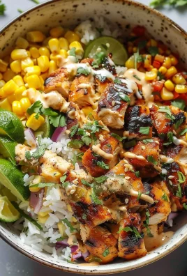 Delicious Street Corn Chicken Rice Bowl Recipe