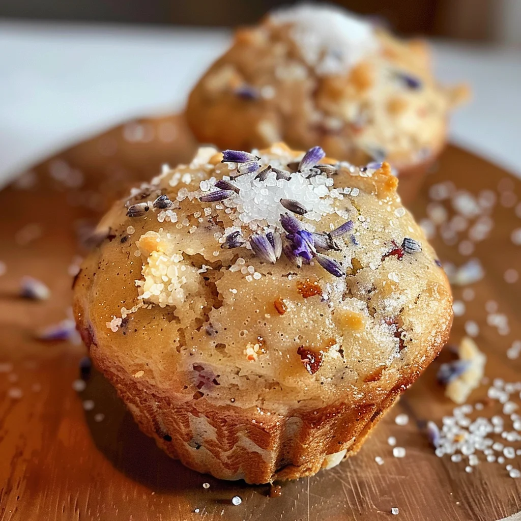 Earl Grey og lavendel muffins