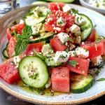 Feta Watermelon Salad