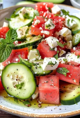 Feta Watermelon Salad