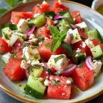 Greek Watermelon Salad