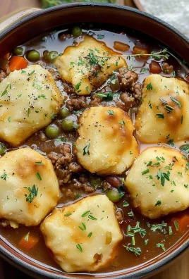 Ground Beef and Dumplings