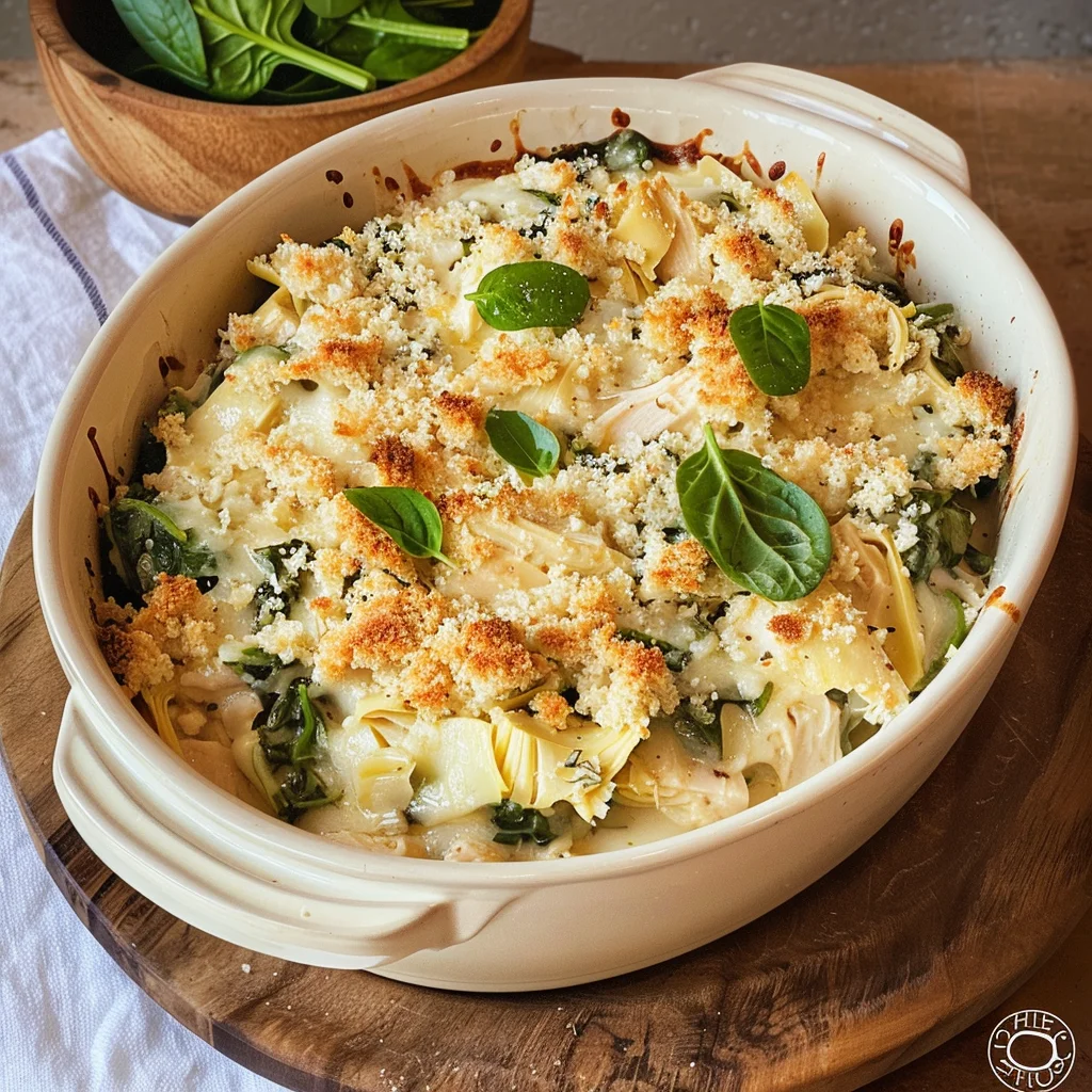 High-Protein Spinach and Artichoke Chicken Casserole: An Incredible Ultimate Meal